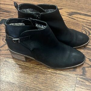 Lucky Brand Black Ankle Booties